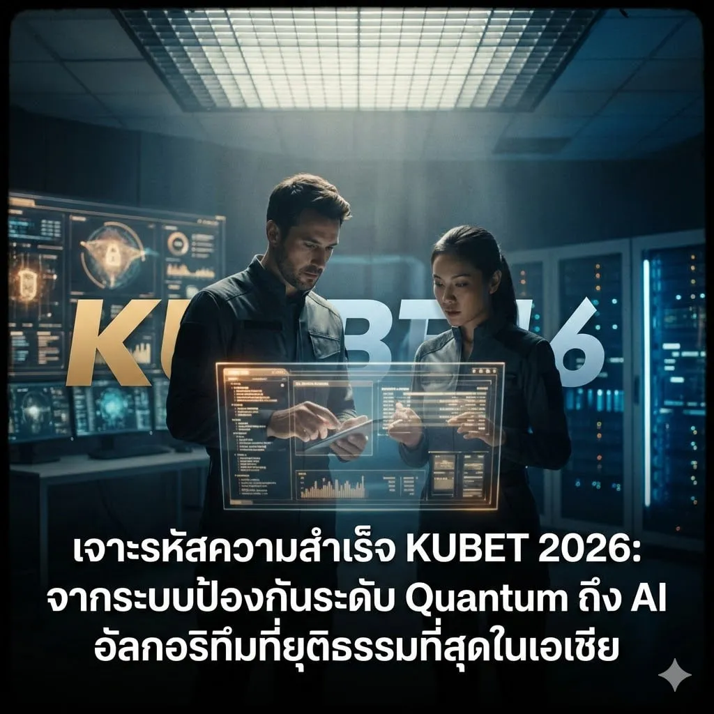 เจาะรหัสความสำเร็จ KUBET 2026: จากระบบป้องกันระดับ Quantum ถึง AI อัลกอริทึมที่ยุติธรรมที่สุดในเอเชีย