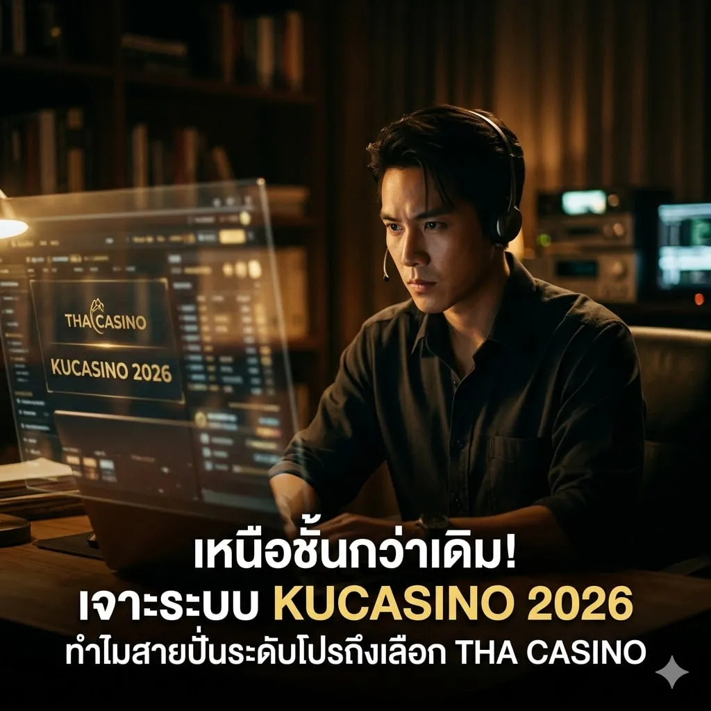 เหนือชั้นกว่าเดิม! เจาะระบบ KUCASINO 2026 ทำไมสายปั่นระดับโปรถึงเลือก THA CASINO