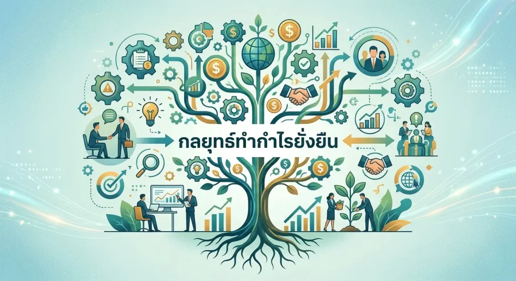 กลยุทธ์ทำกำไรยั่งยืน