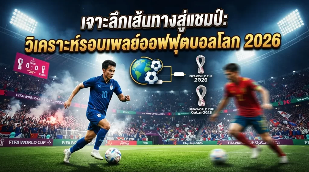 เจาะลึกเส้นทางสู่แชมป์: วิเคราะห์รอบเพลย์ออฟฟุตบอลโลก 2026